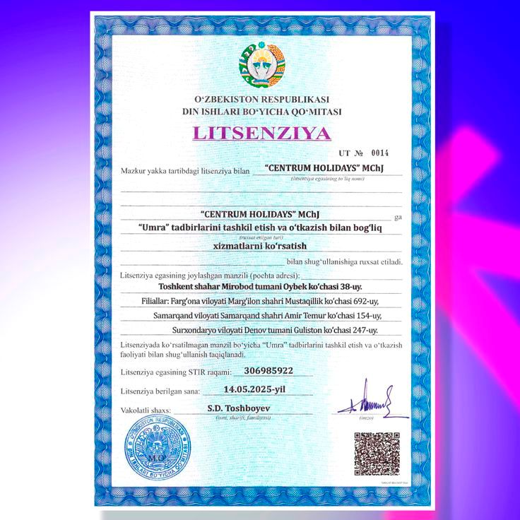 Umra Nukus Umra Ziyorati Narxi 2026 2026 Umra Sertifikati Bor - 2026 CENTRUM UMRA